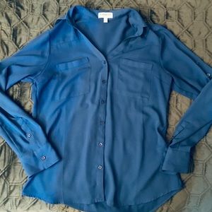Royal Blue Portifino Blouse
